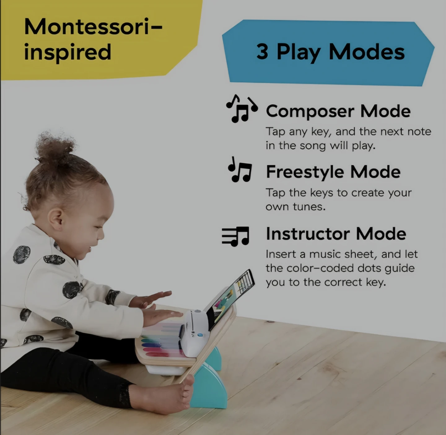Baby Einstein Magic Touch Wooden Toy Piano - photo 2