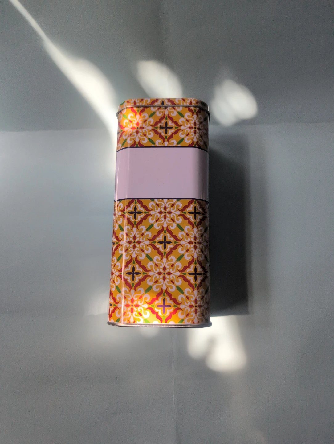 Decorative Tin Container
