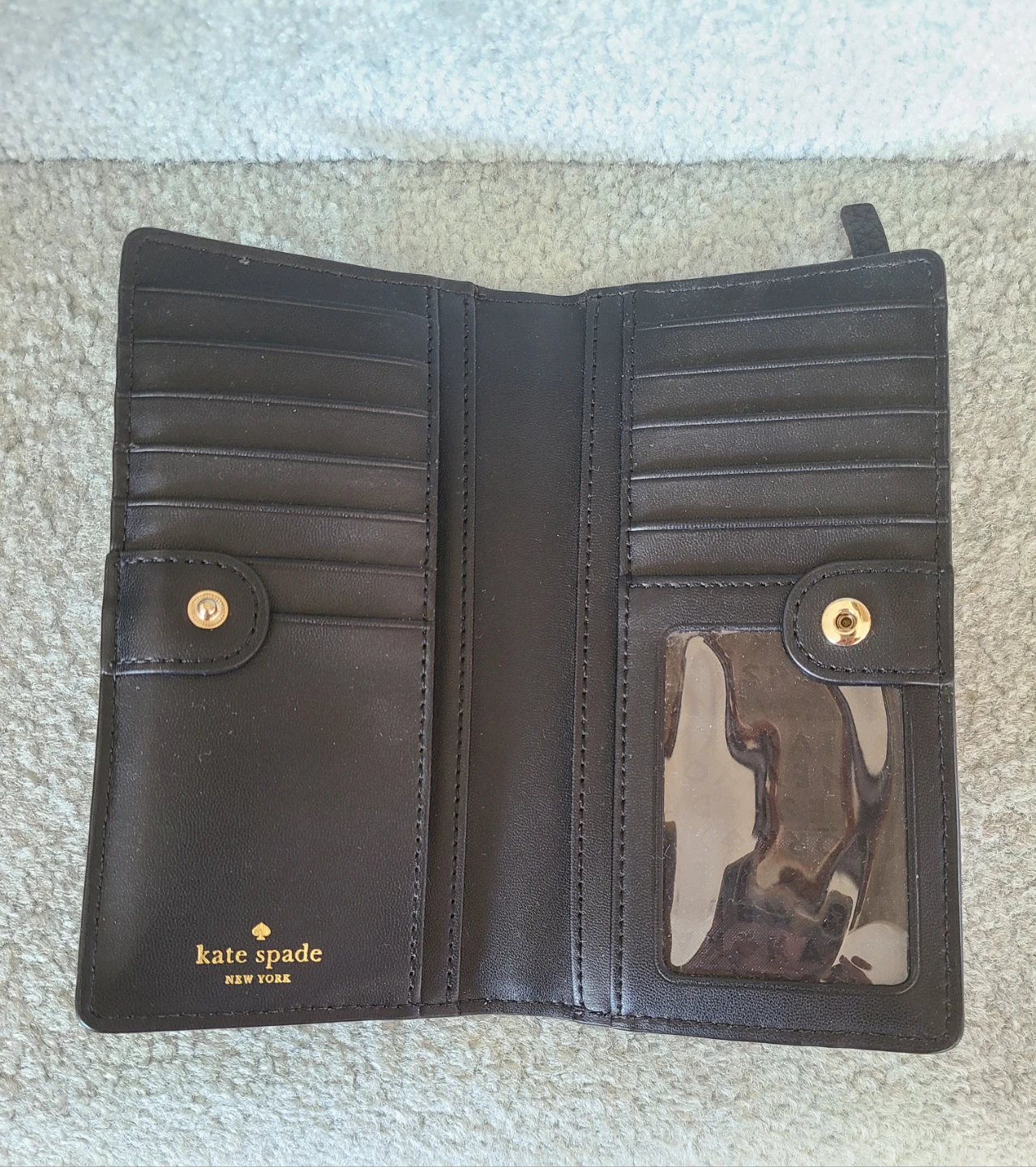 Kate Spade Black Floral Wallet - photo 3