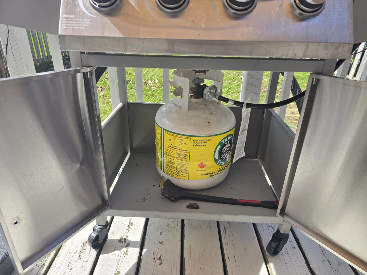 Costway Gas Grill with Side Burner and with cover - photo 5