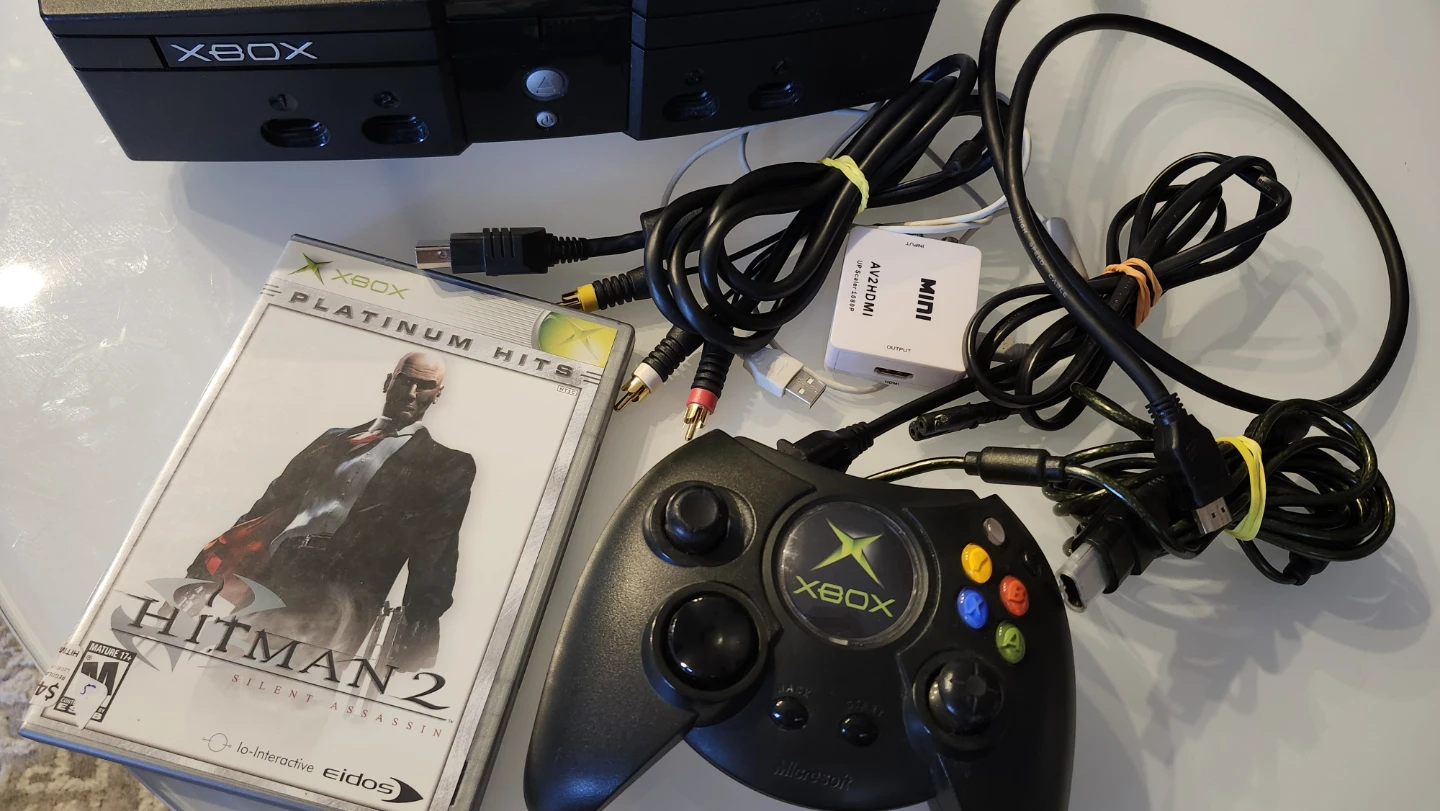 Original Xbox Console Bundle with Hitman 2