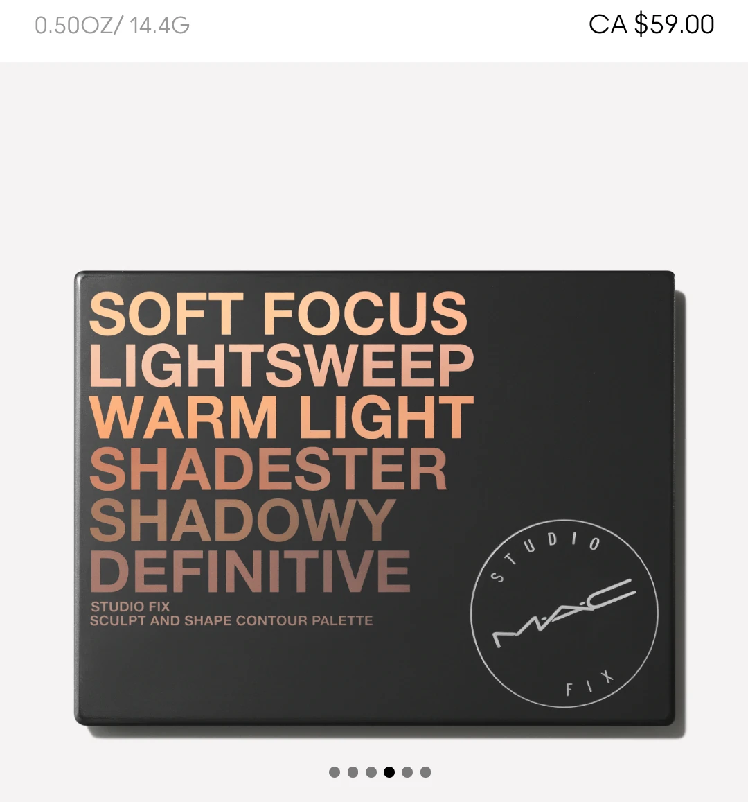 (NEW) 💋 MAC Cosmetics SOFT FOCUS LIGHTSWEEP WARM LIGHT SHADESTER - photo 4