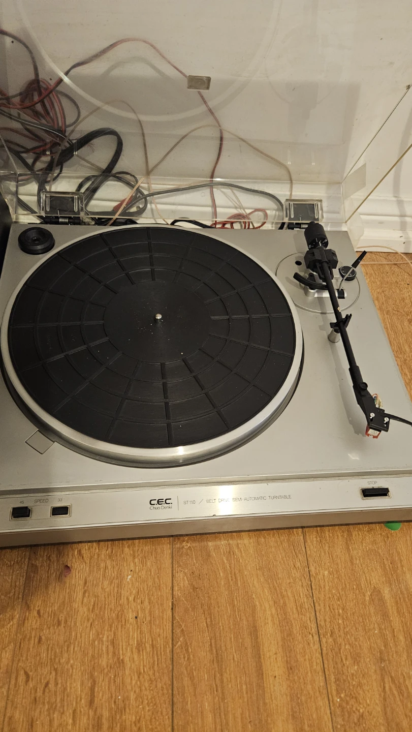 Technics Stereo System with Speakers and CEC Turntable - photo 3