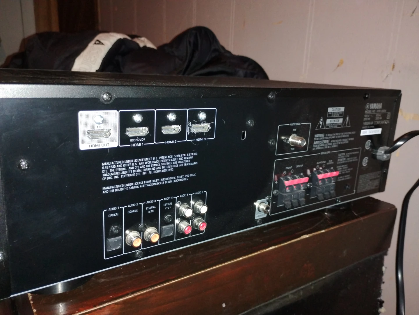 Yamaha Natural Sound AV Receiver HTR-2064 - photo 2