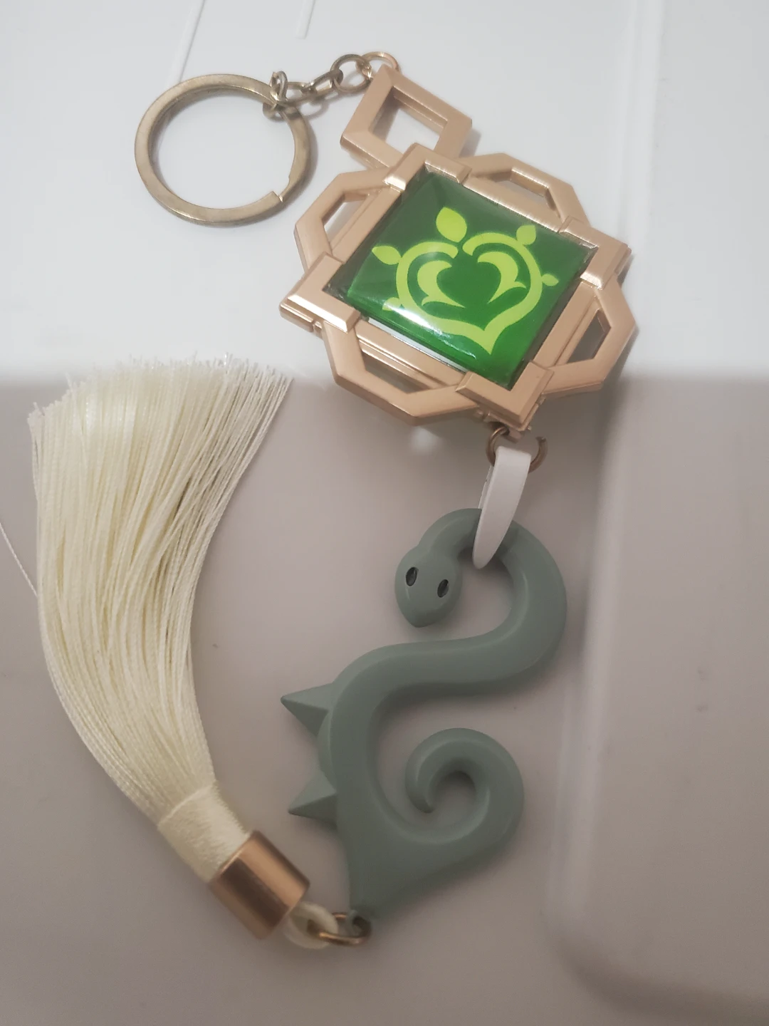 Baizhu Genshin Impact Vision Collectible Key Chain