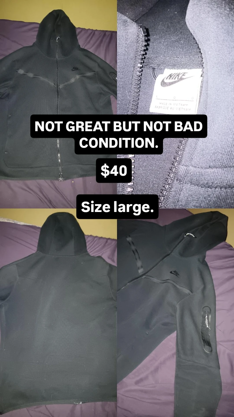 Nike Tech Fleece Full Zip Hoodie