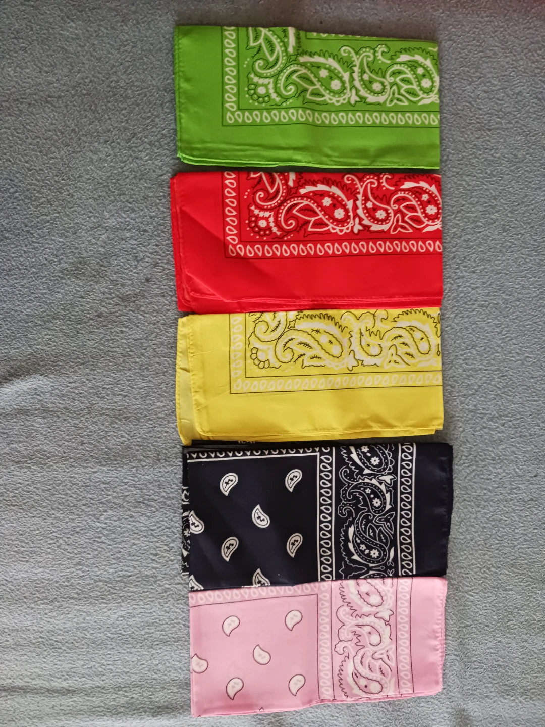 Set of 5 Bandanas