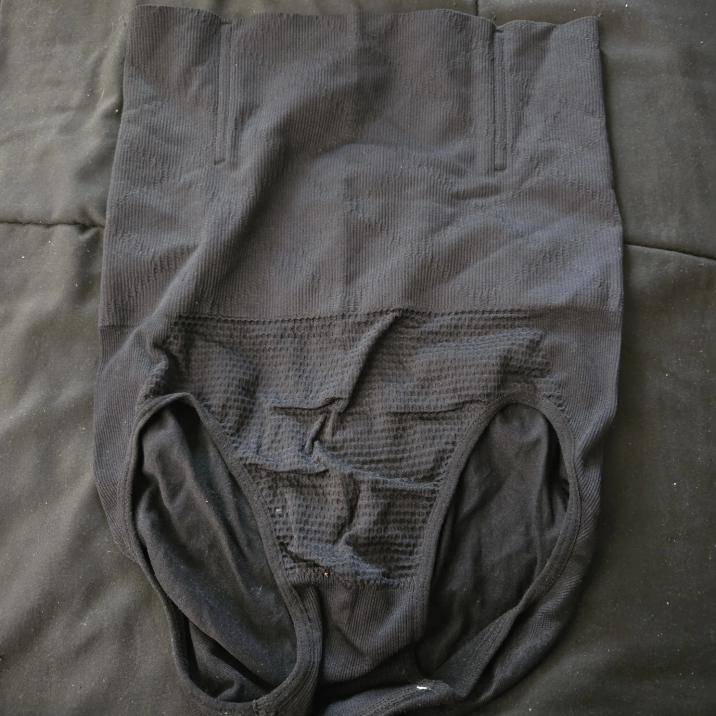 Black High-Waisted Shaping Briefs - photo 2