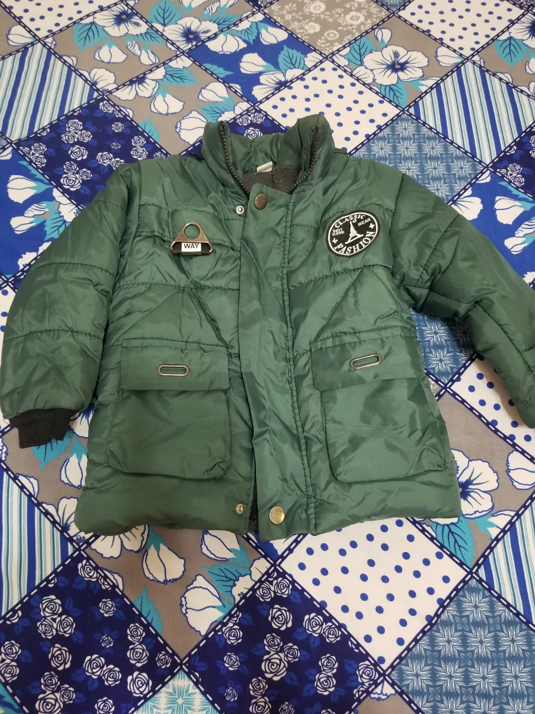 Green Puffer Jacket