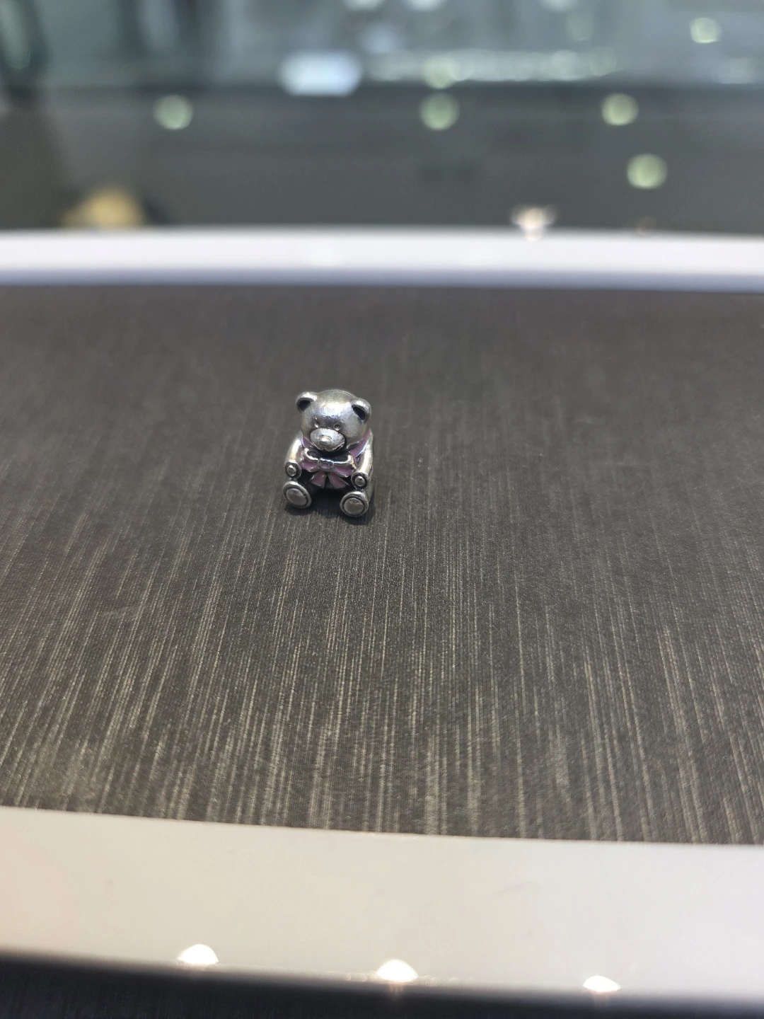 Pandora Sterling Silver Teddy Bear Charm