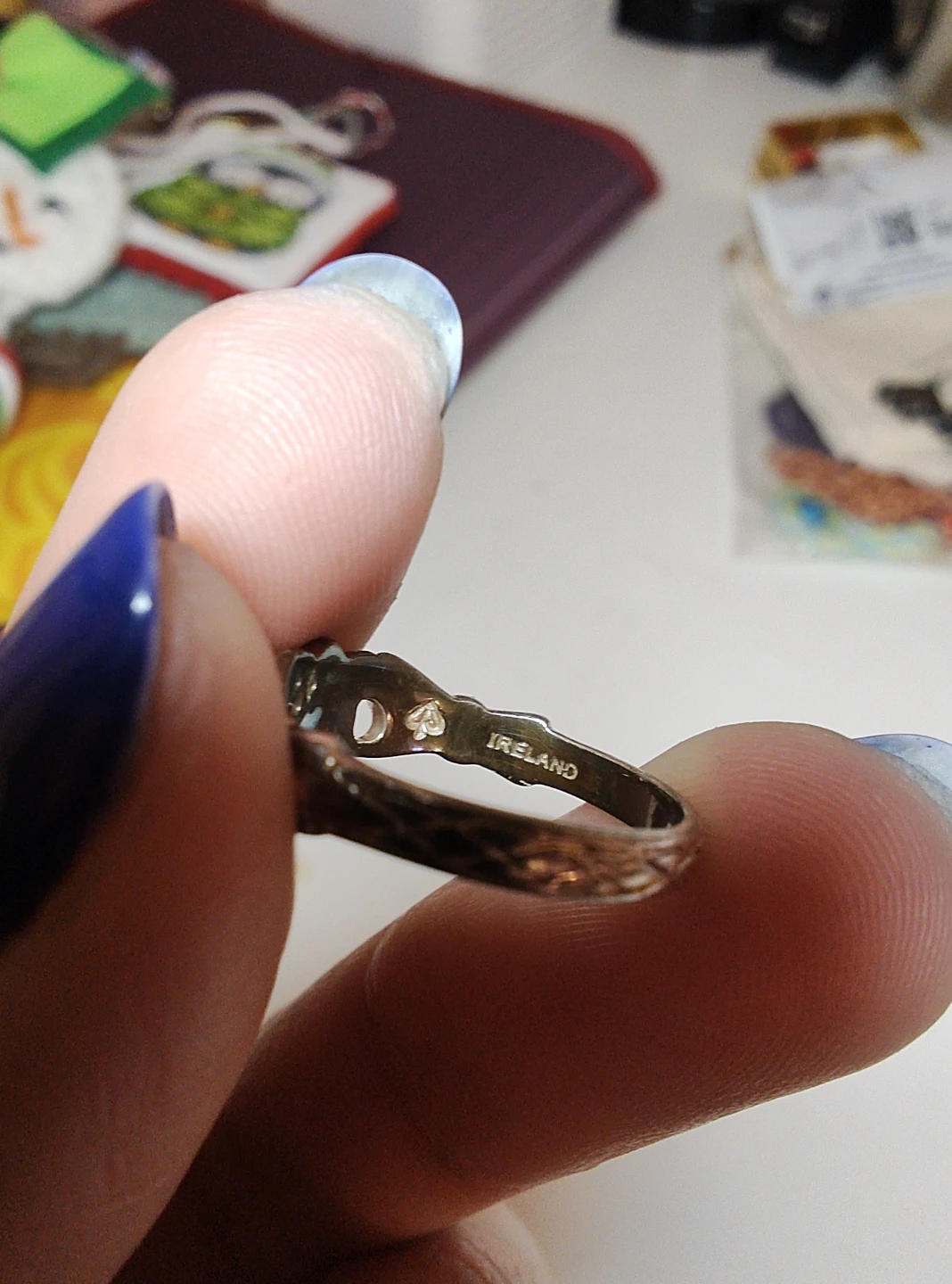 Vintage Claddagh Ring from Ireland - photo 3