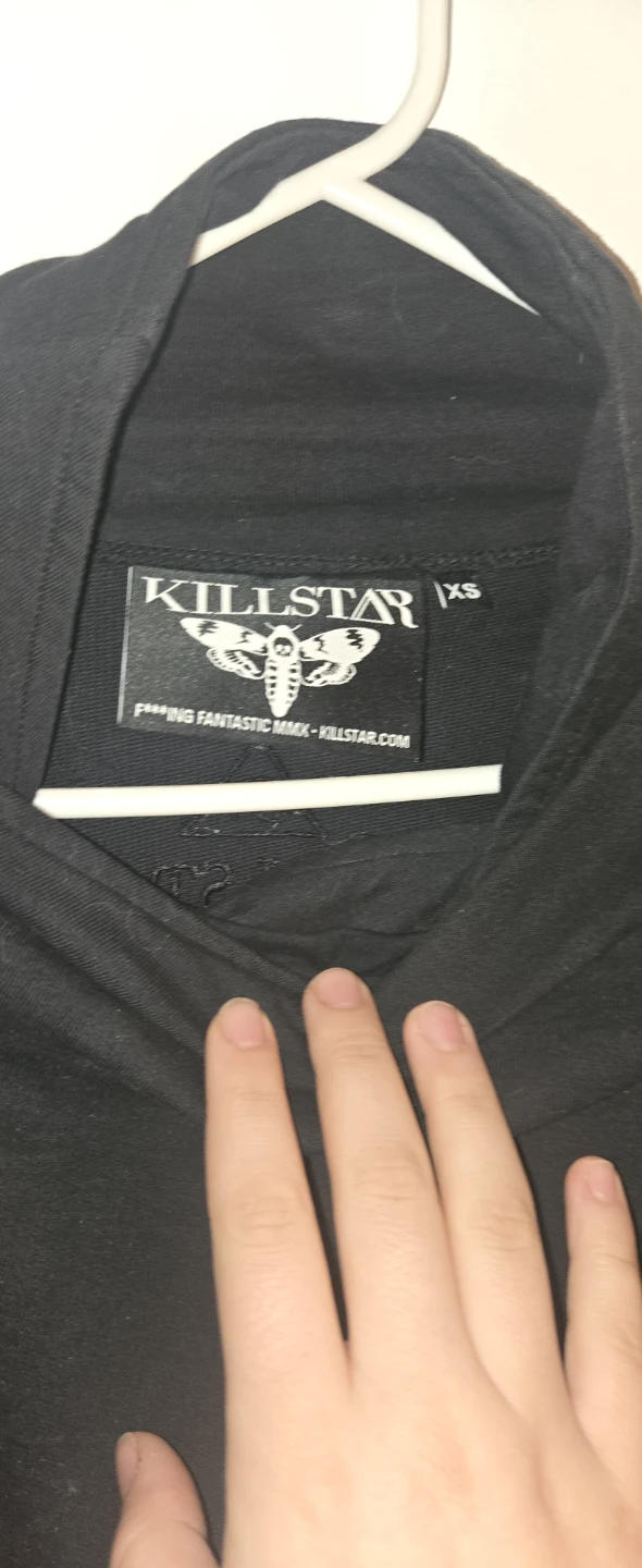 Killstar Black Long Sleeve Top XS - photo 3