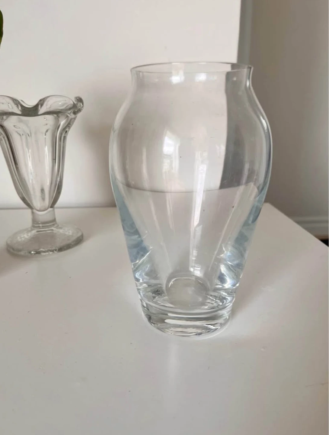Clear Glass Vase