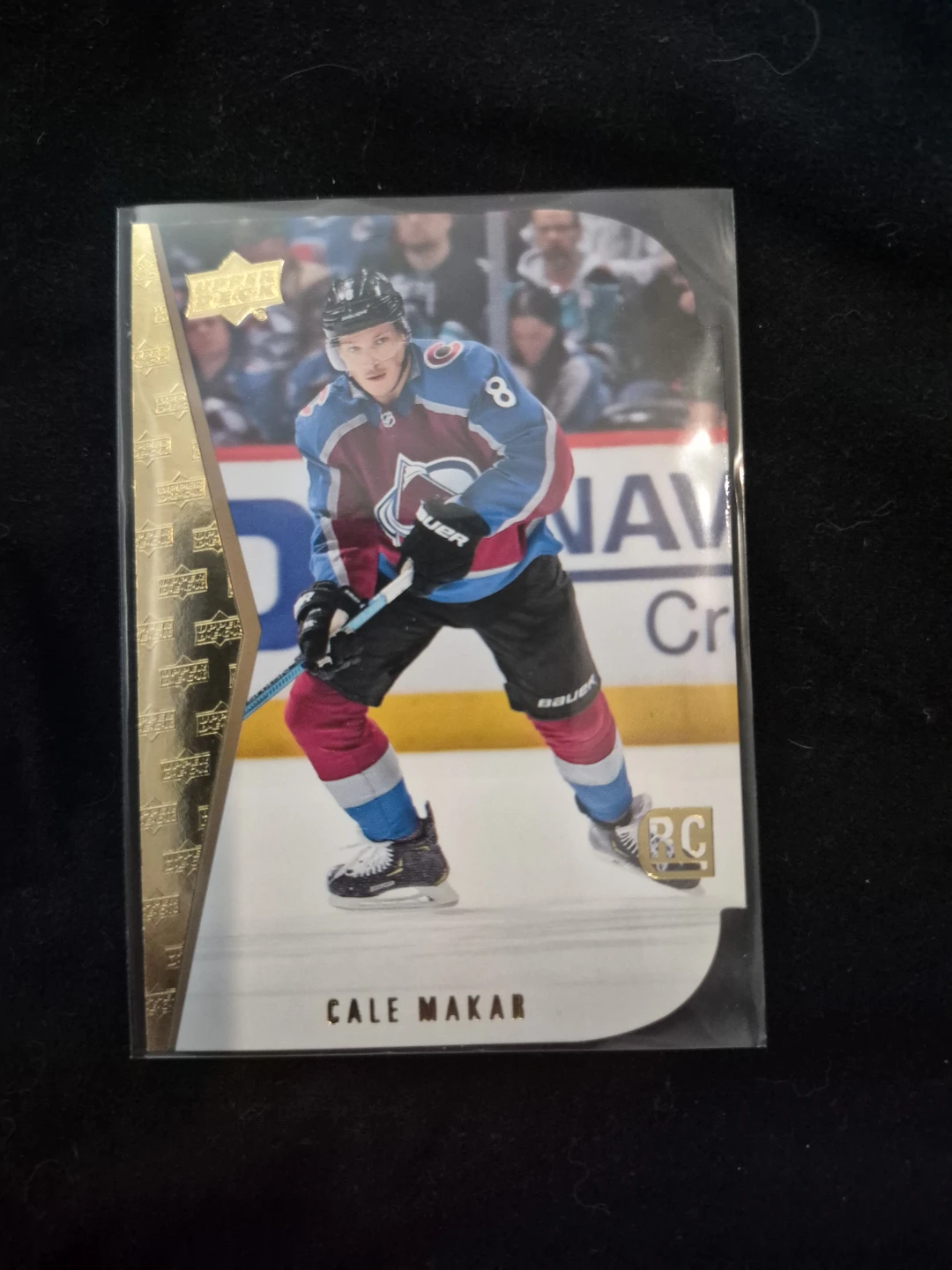 Cale Makar Hockey card 2018-2019 upperdeck