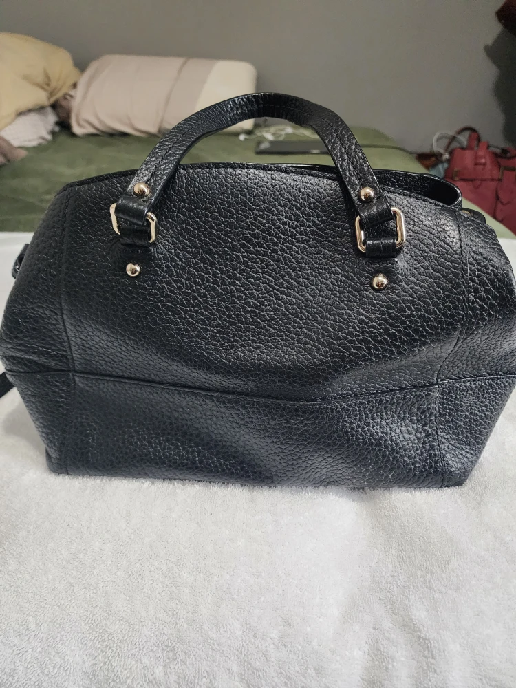 Kate Spade Black Leather Satchel Handbag - photo 2