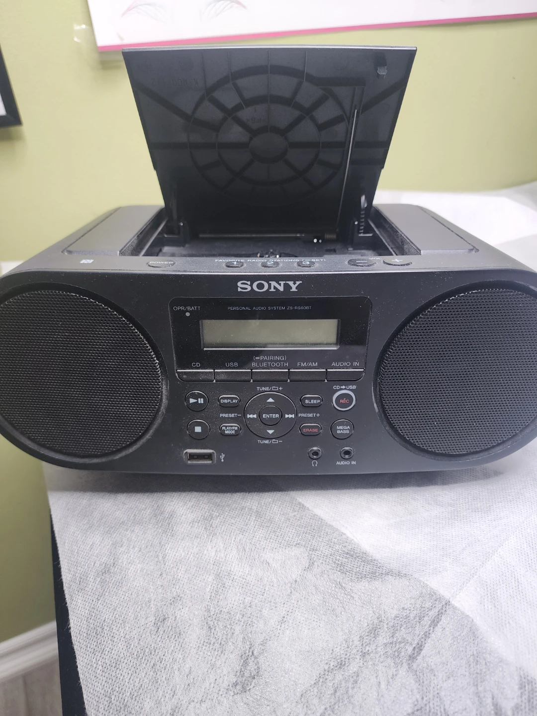Sony Personal Audio System ZS-RS60BT