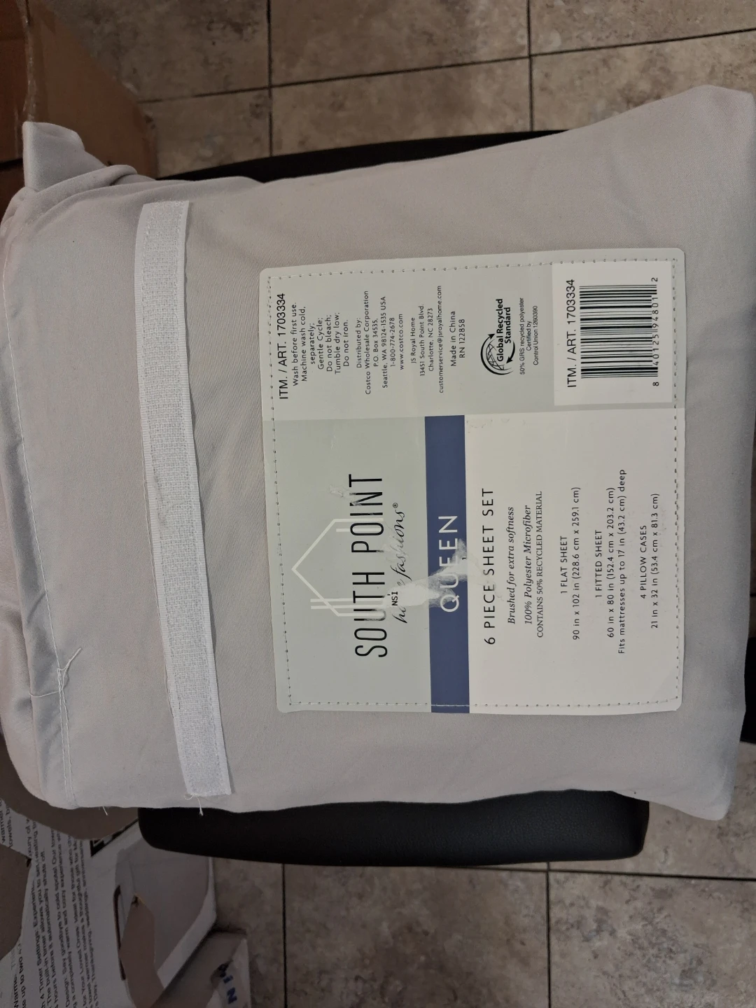 South Point Home Fashions Queen 6 Piece Sheet Set - photo 2