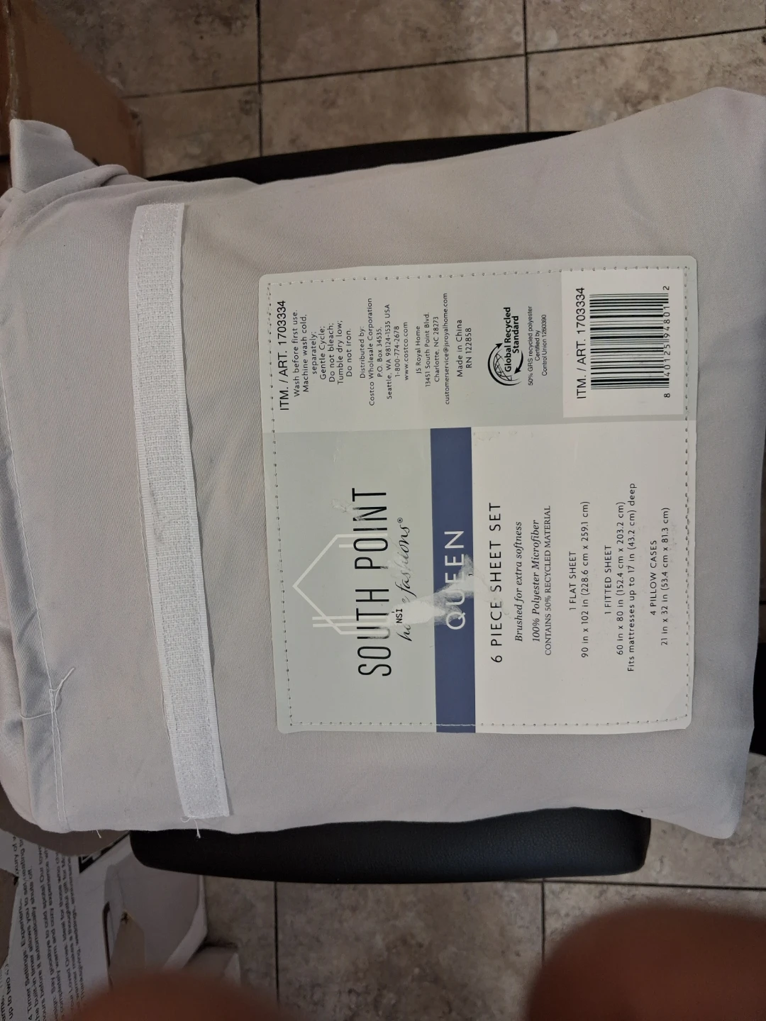 South Point Home Fashions Queen 6 Piece Sheet Set - photo 3