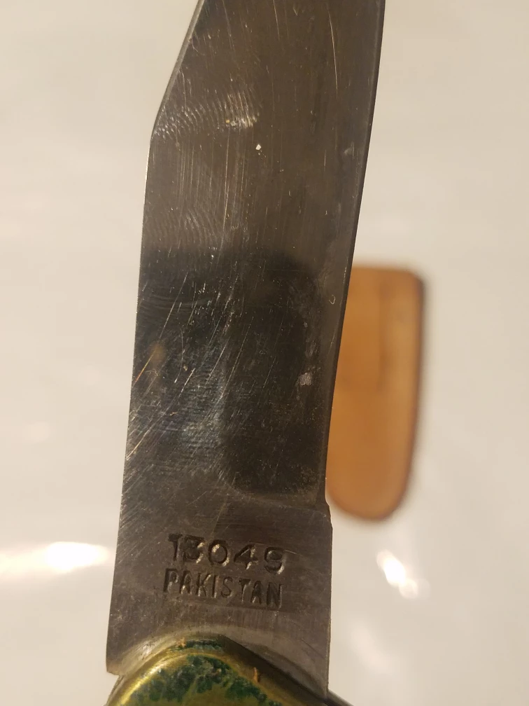 Pocket Knife with Leather Sheath - photo 4