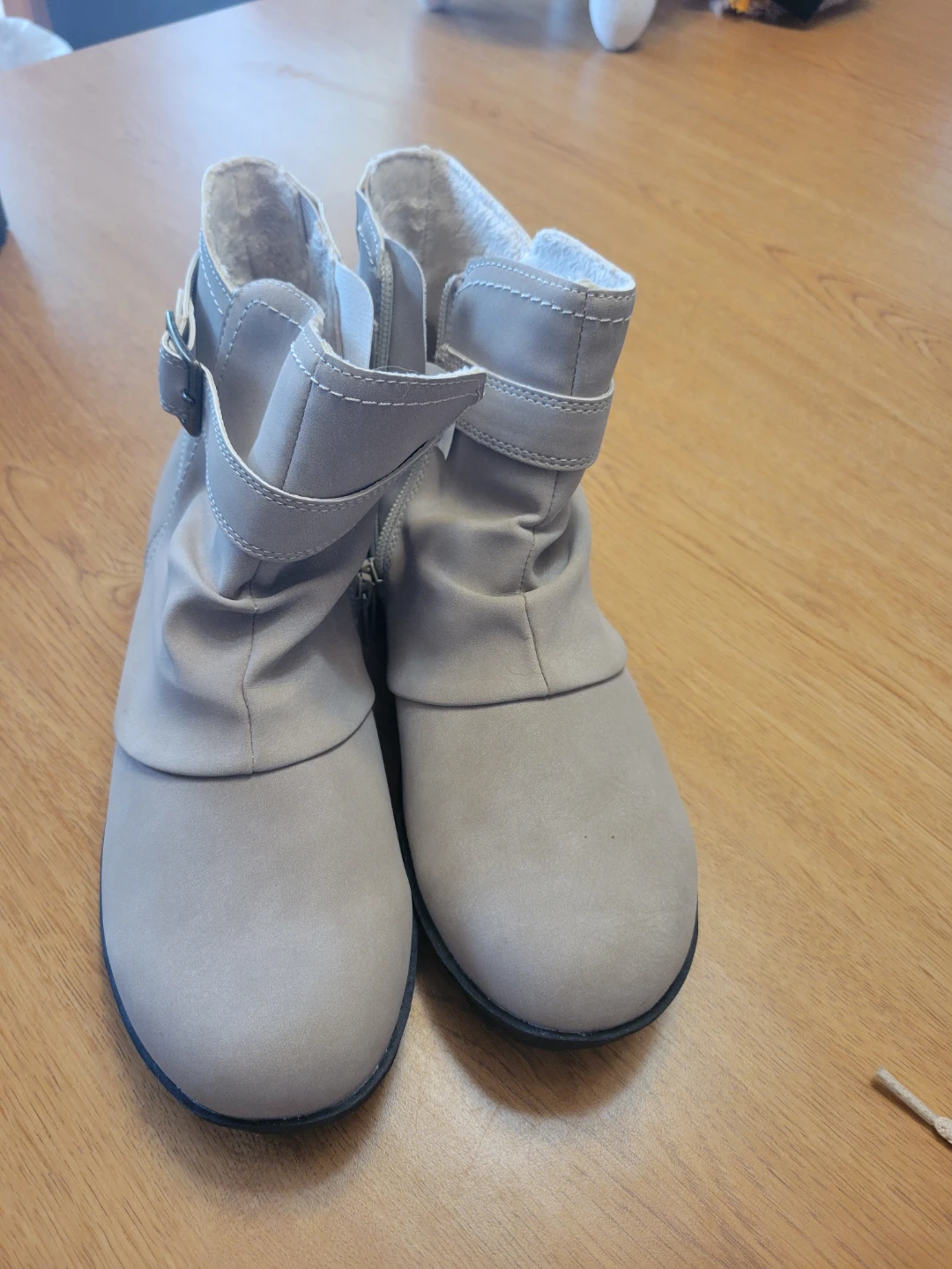 JBU by Jambu Women's Beige Ankle Boots