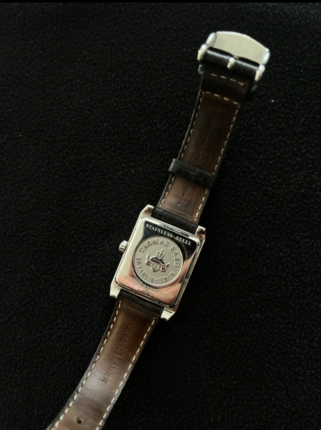 Thomas Sabo Rectangular Watch Leather Strap - photo 2