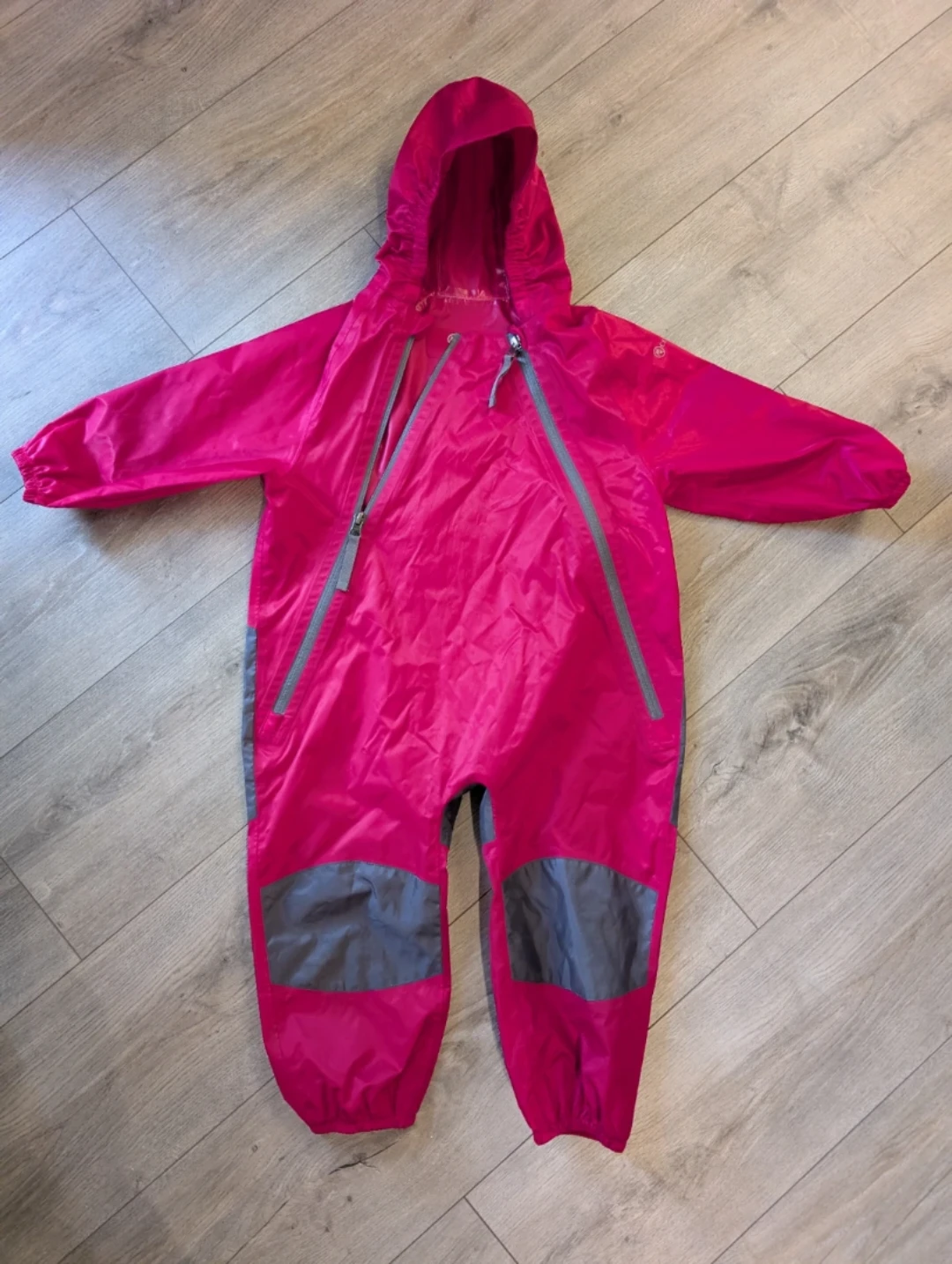 Cloudveil Pink Rainsuit Size 2T