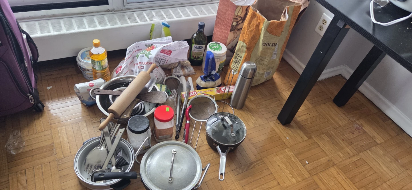 Assorted Kitchen Utensils and Cookware