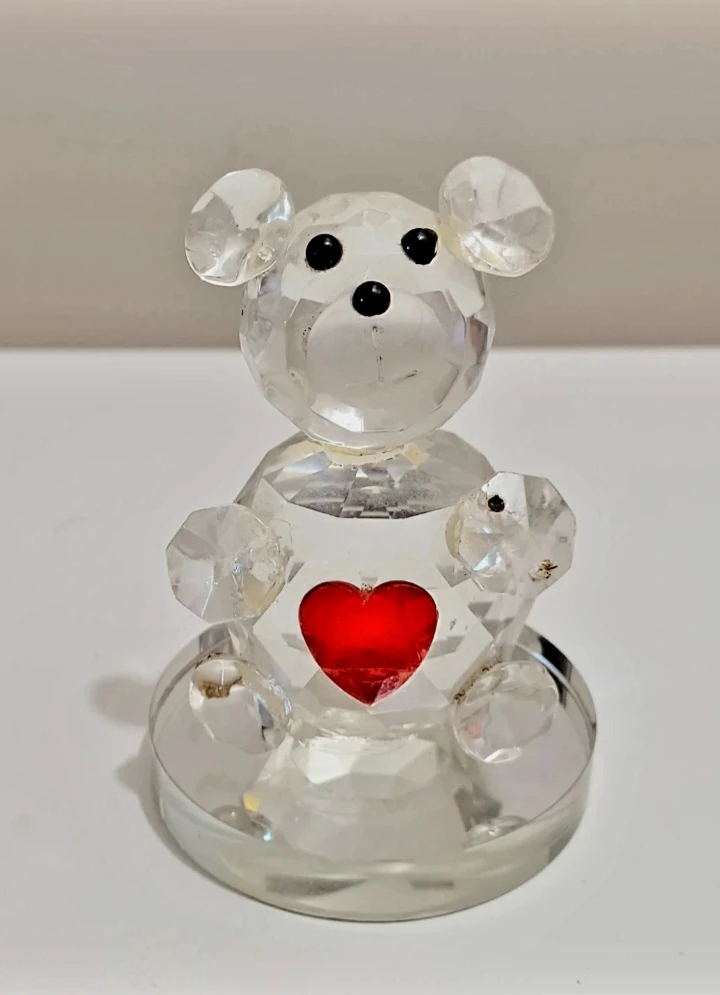 Crystal Bear Figurine