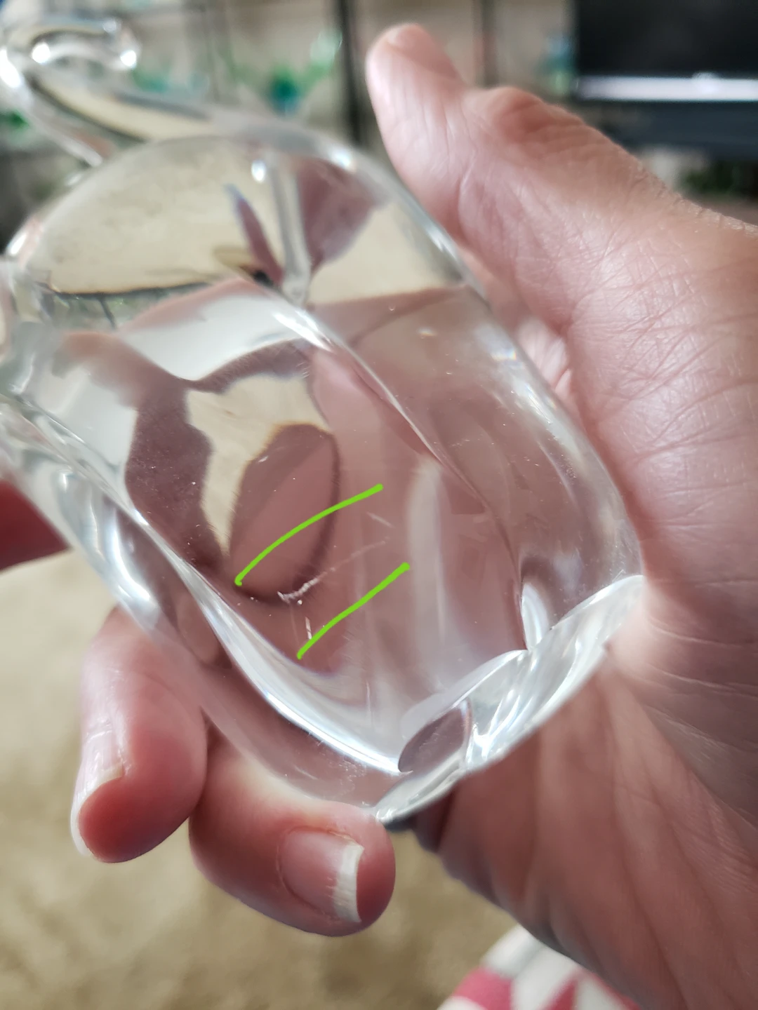 Chalet Riekes Clear Glass Cat Figurine - photo 3