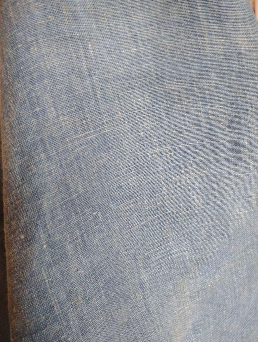 Maiwa Linen Blend DenimMaxi Skirt Size S - photo 5