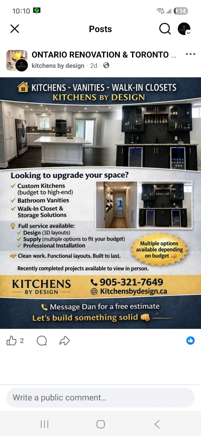 Custom Kitchens and Vanities