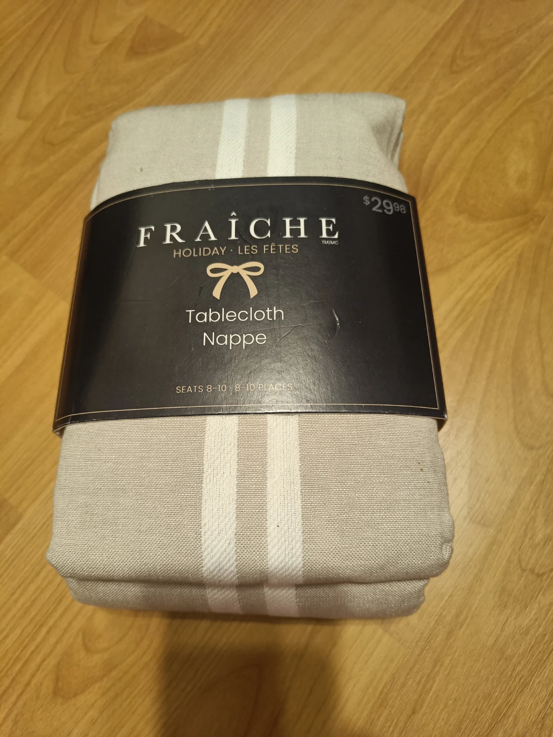 FRAÎCHE Holiday Tablecloth - 60" x 102"