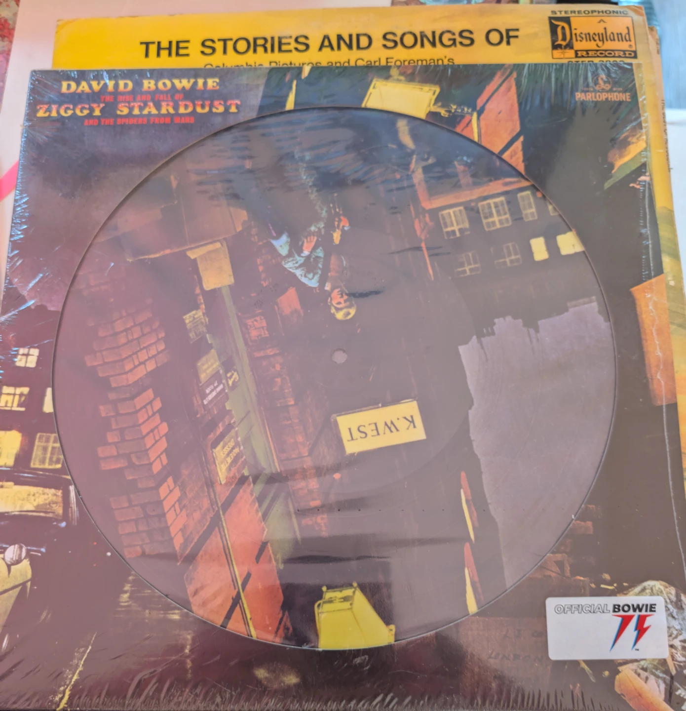 David Bowie Ziggy Stardust Picture Disc Vinyl