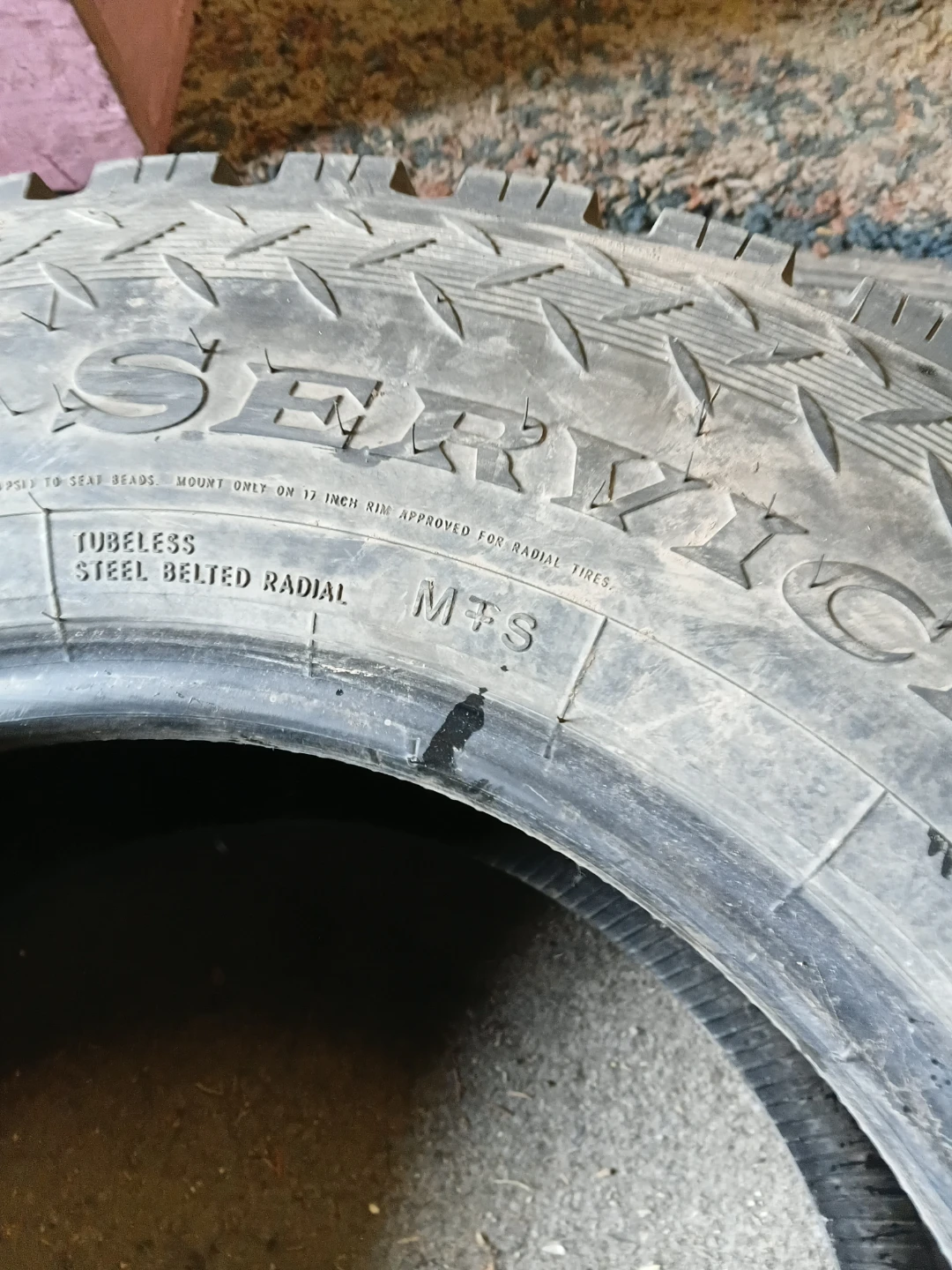 SEVER GRAPPLER M+S Steel Belted Radial Tire LT265/70R17 - photo 2