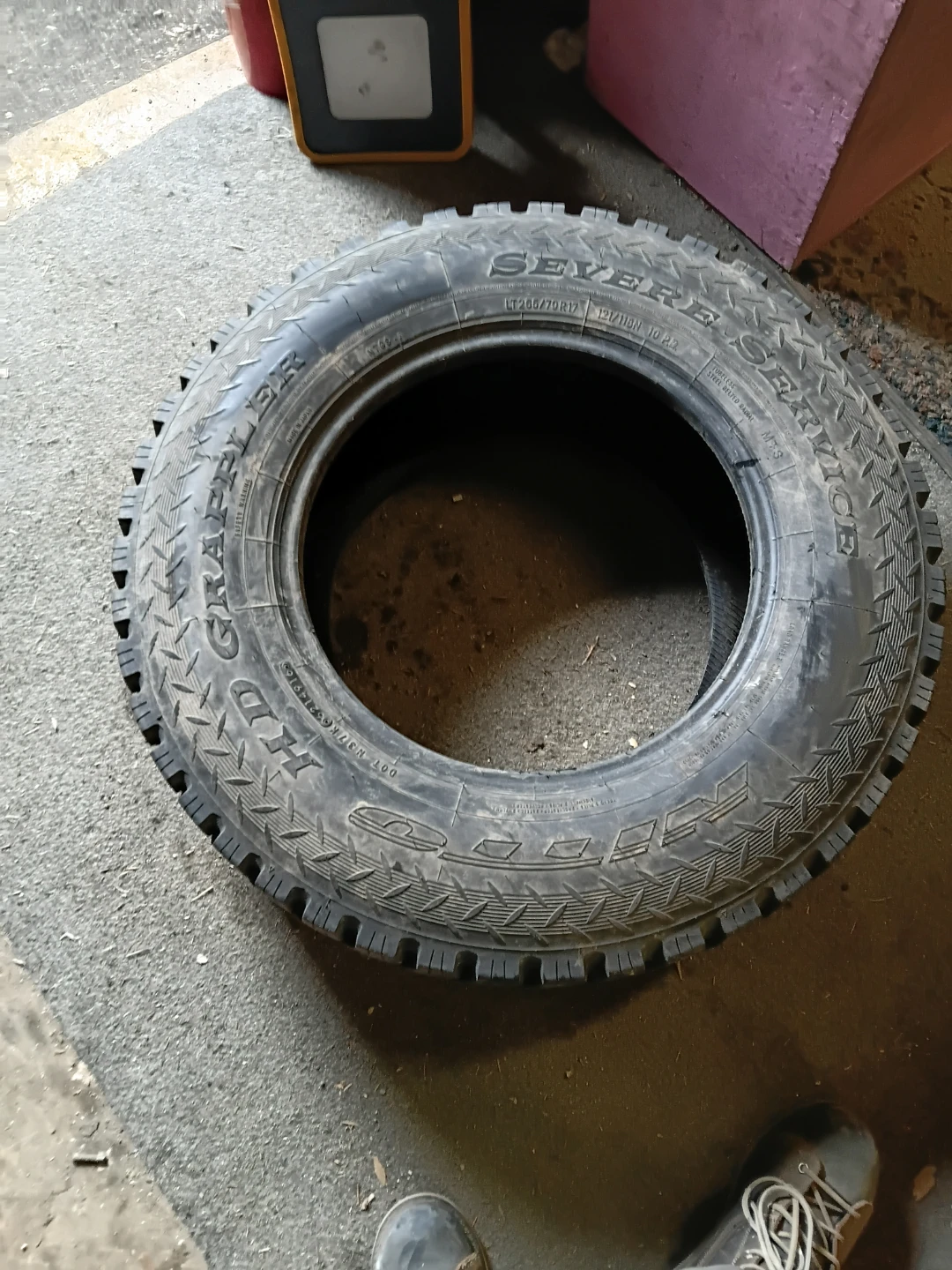 SEVER GRAPPLER M+S Steel Belted Radial Tire LT265/70R17 - photo 4