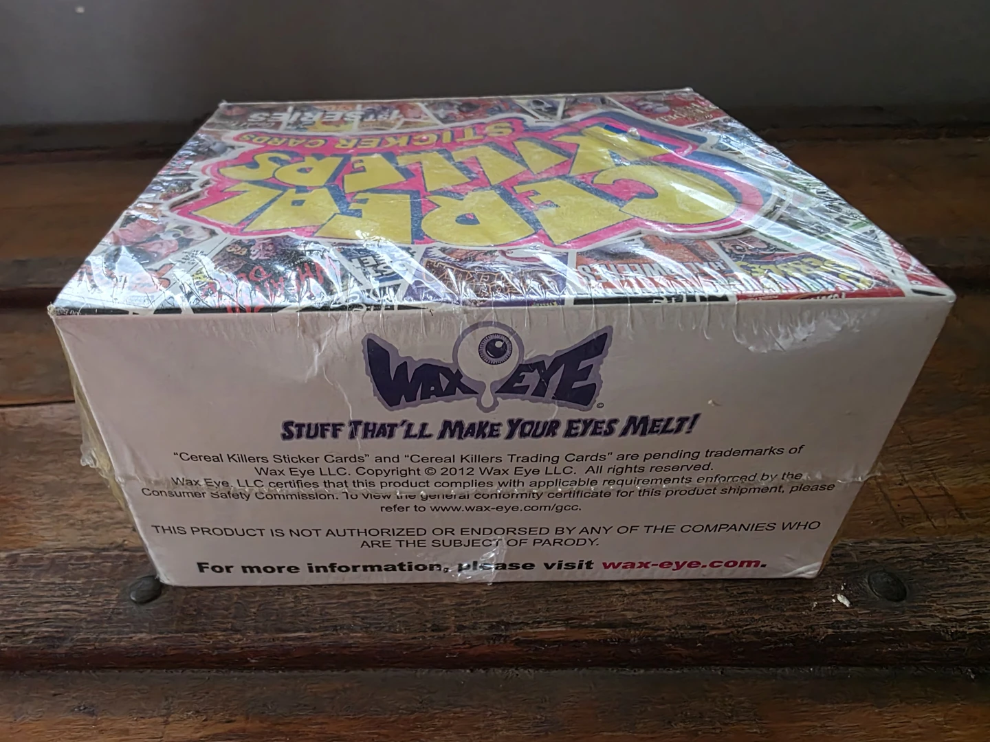 Wax Eye Cereal Killers Sticker Cards 1st Series - photo 4