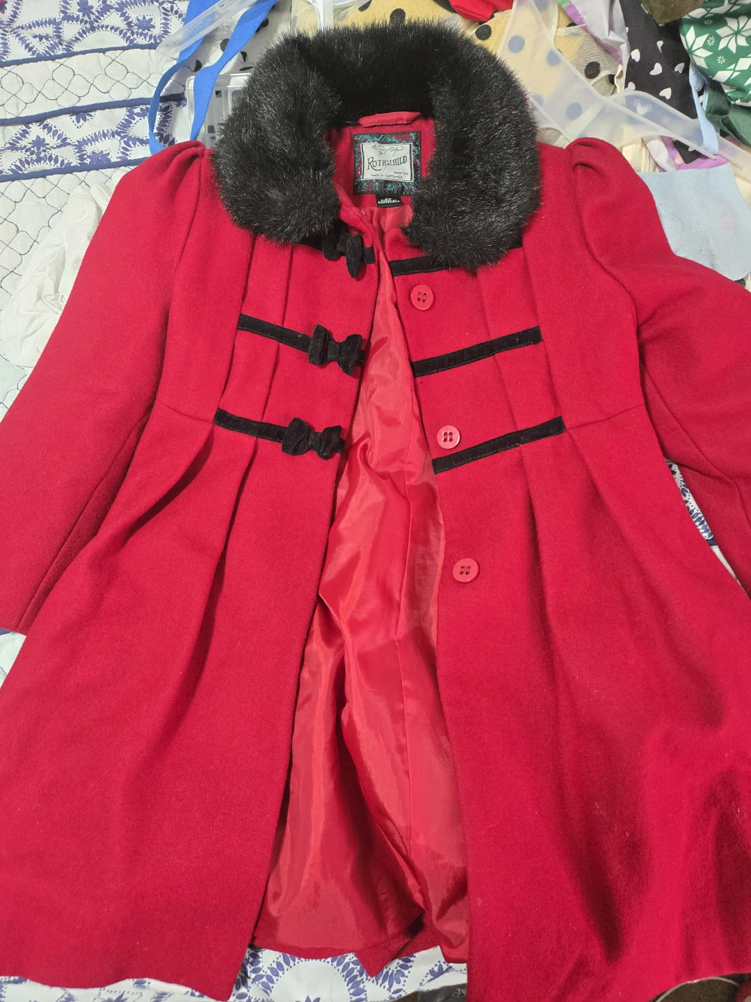 Red coat for 4 year old girl