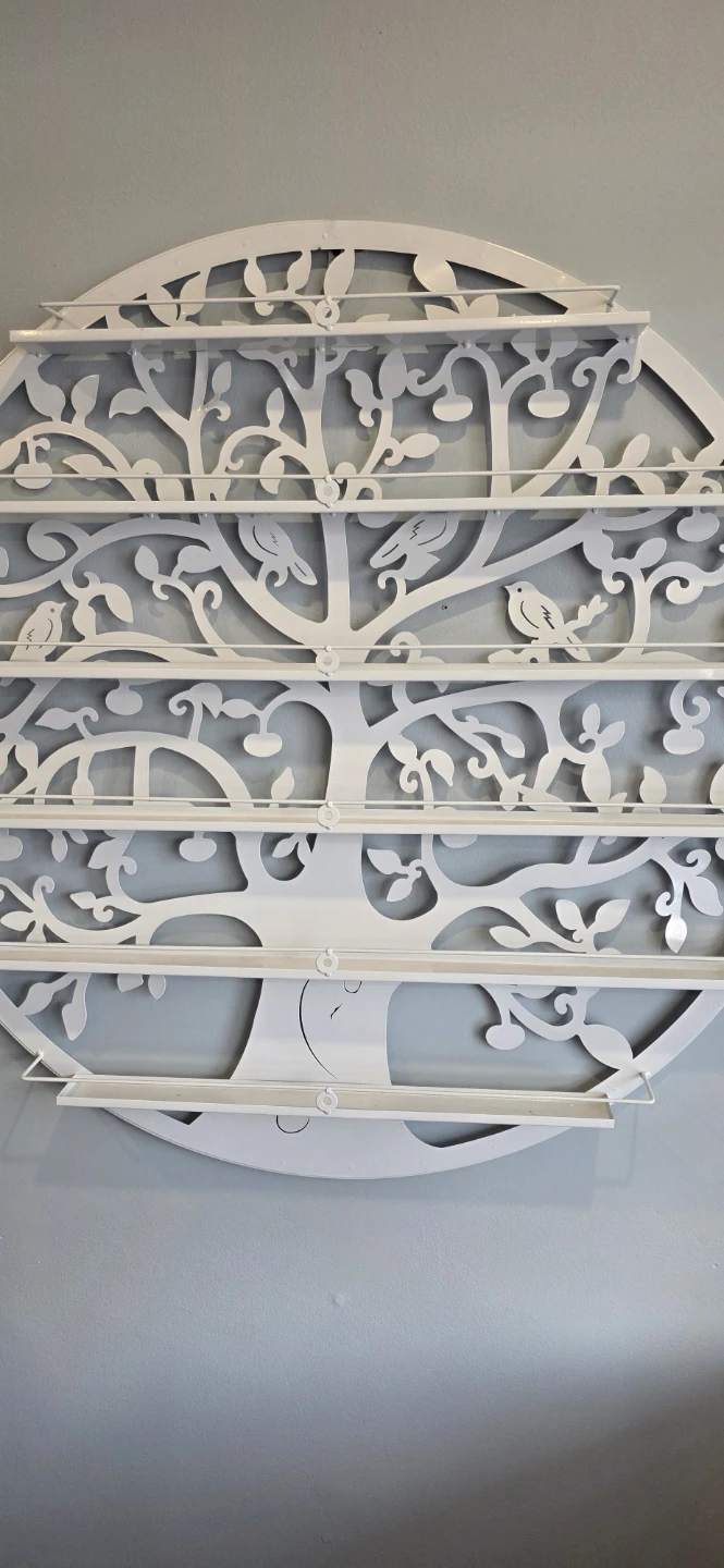 White Tree of Life Wall Shelf