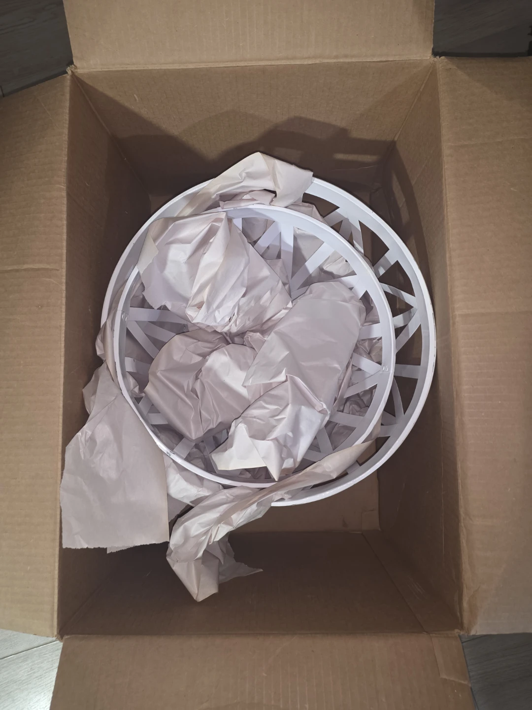 White Decorative Basket Set - photo 4