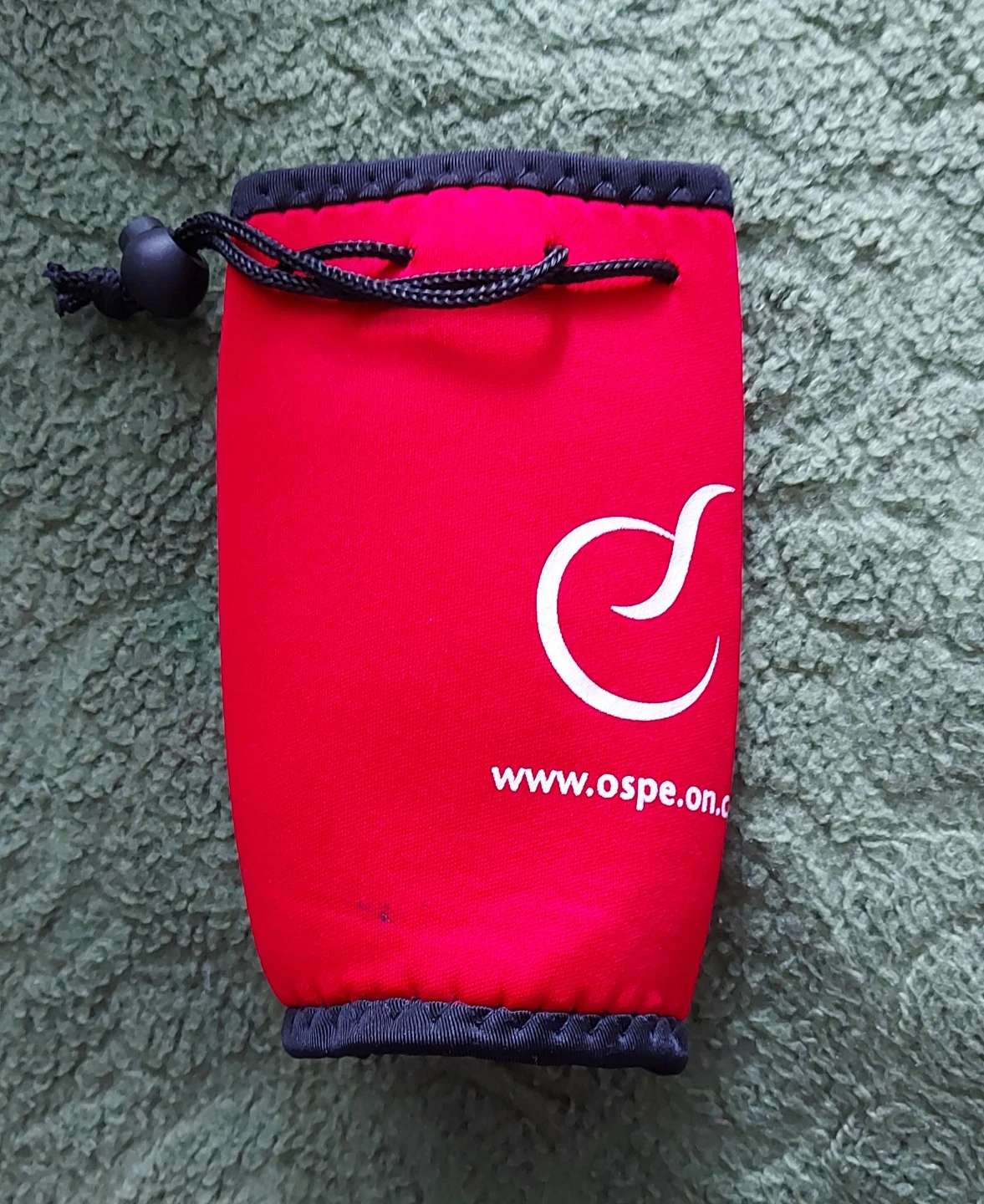 OSPE Red Neoprene Insulated Sleeve Pouch