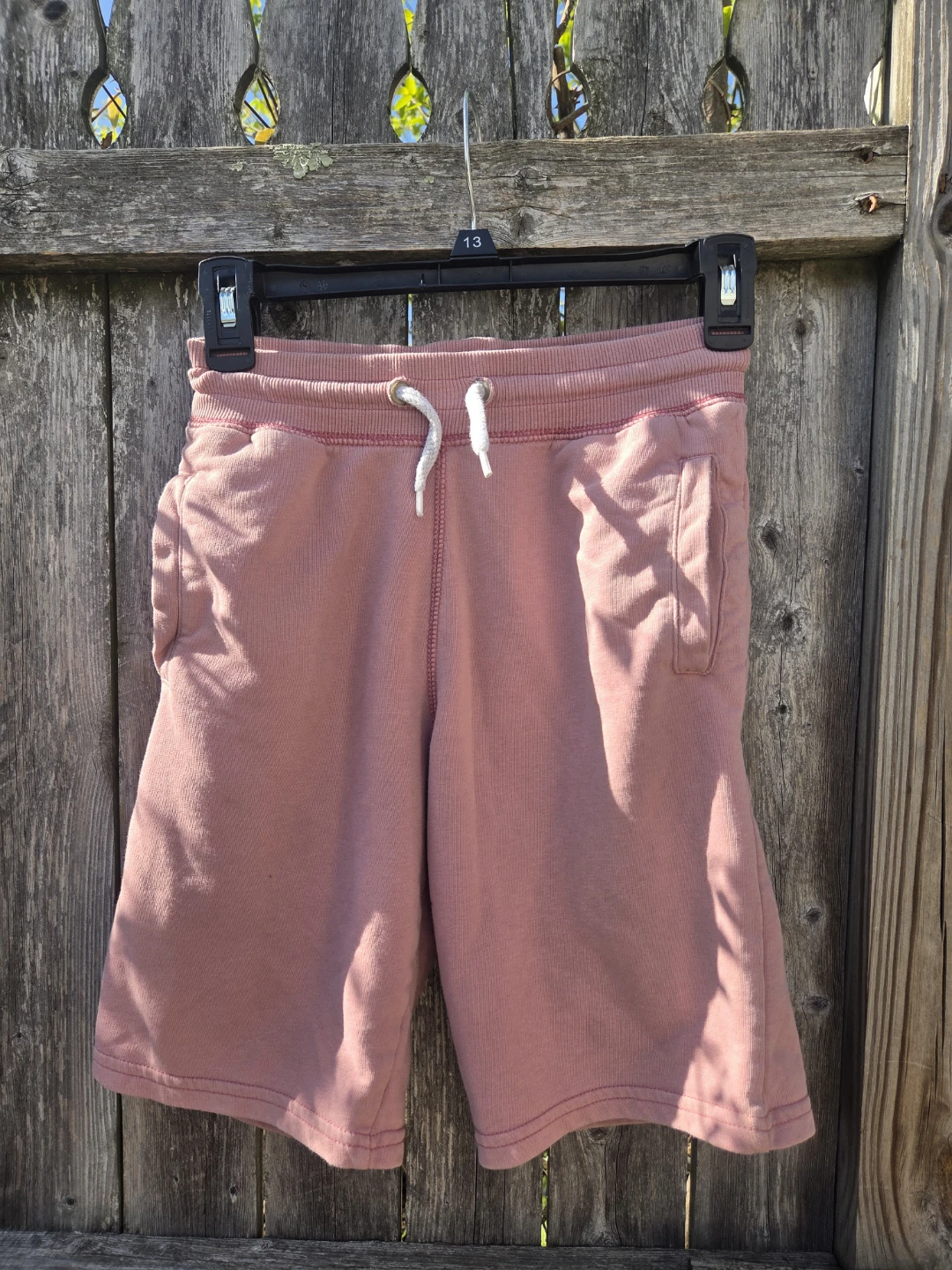 H&M Pink Sweat Shorts Size 11-12