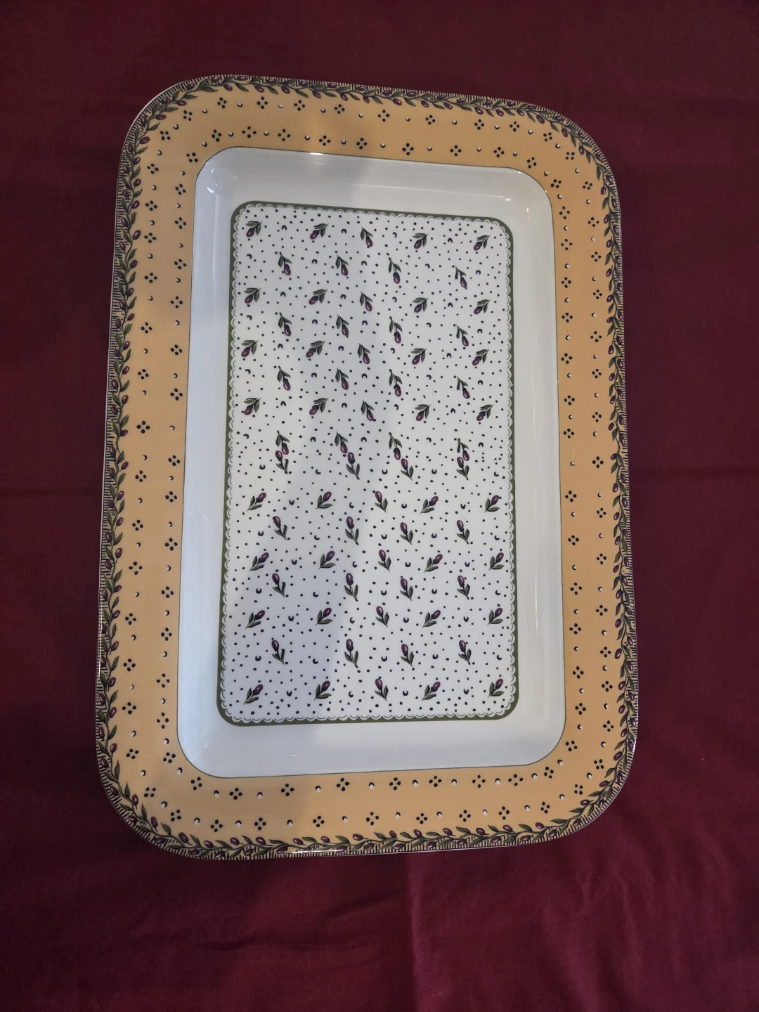 Genevieve Lethu Mado Rectangular Serving Tray