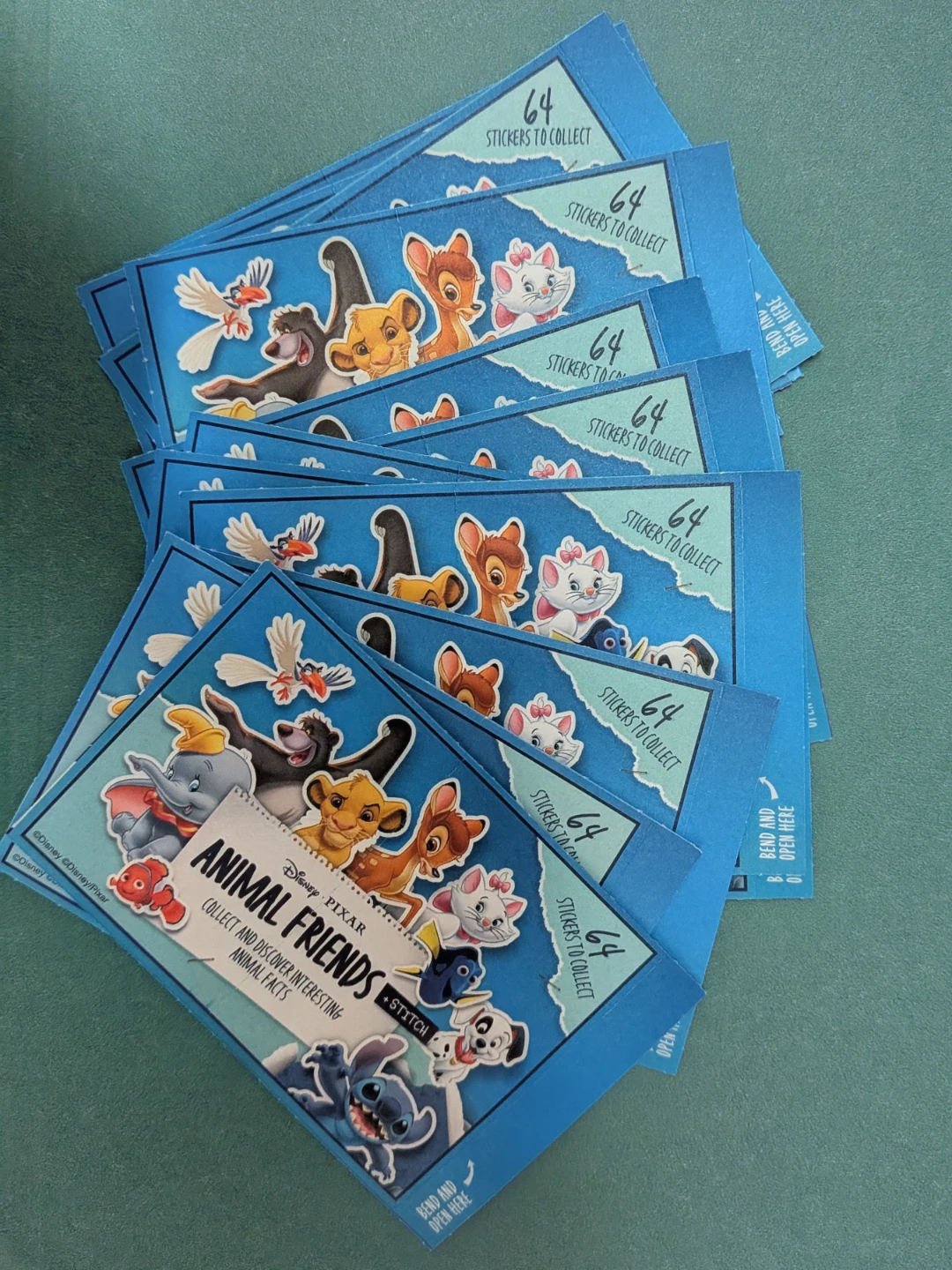 ✨ Disney Pixar "Animal Friends" Sticker Packs (Brand New!) ✨