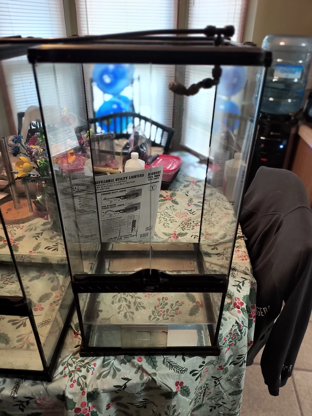 Glass Terrarium Tank with Front Opening Doors - photo 2