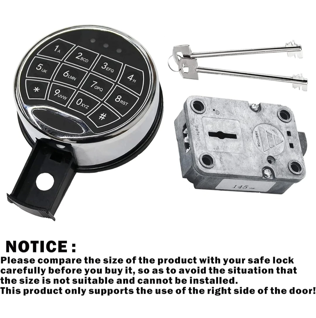 Digital Electronic Keypad Safe Lock Replacement 🌱 - photo 3