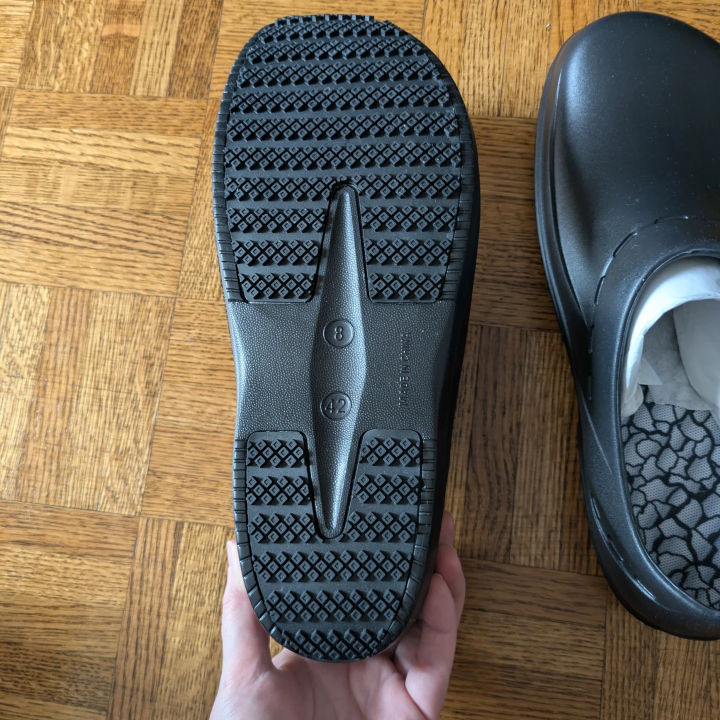 Hawkwell Black Slip-Resistant Clogs - Size 9 US / 42 EU - photo 3