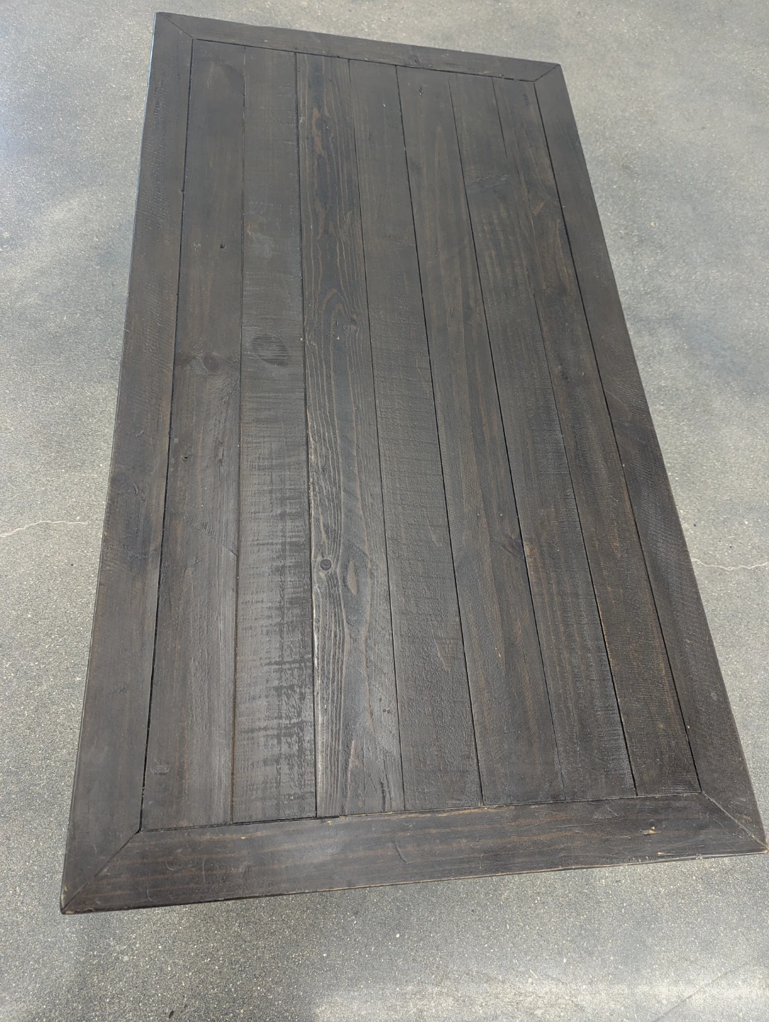 Rustic Farmhouse Coffee Table with Storage - photo 5