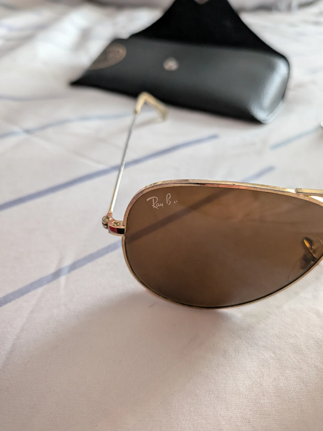 Ray-Ban Aviator Sunglasses with Case - photo 2