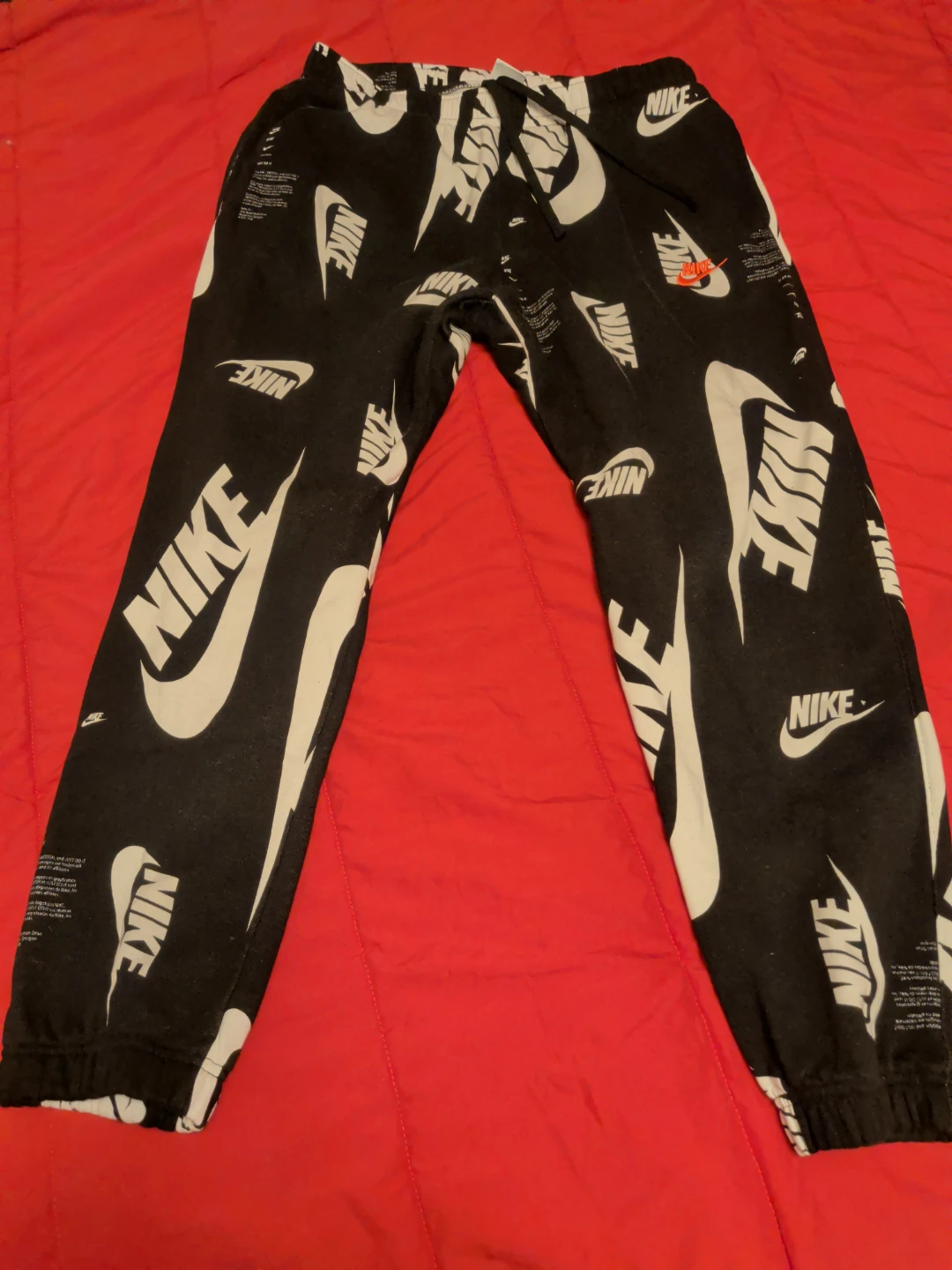 Nike All-Over Logo Sweatshirt and Pants Set Size M - photo 3