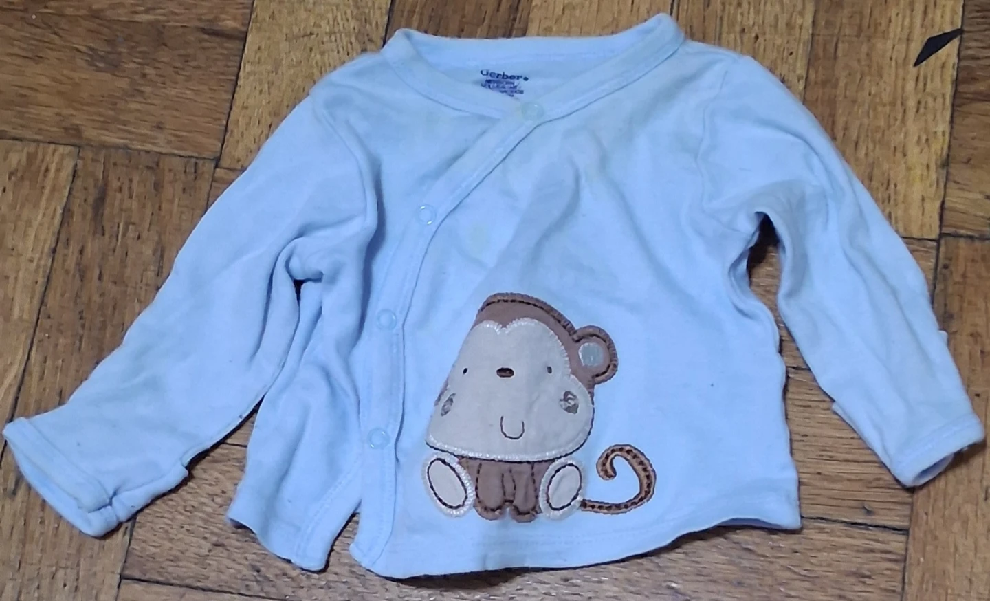 Gerber Baby Onesie & Carter's Wrap Shirt Set - photo 4